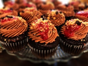 Chocolate Raspberry Cheesecake Cupcakes Gluten Free Vegan